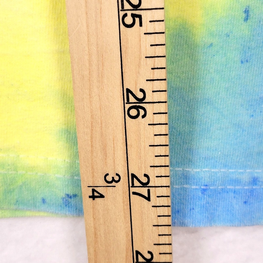 Vintage Sun Island Tie Dye T Shirt Mens L Cotton Spiral Jamaica Y2K - Picture 7 of 8